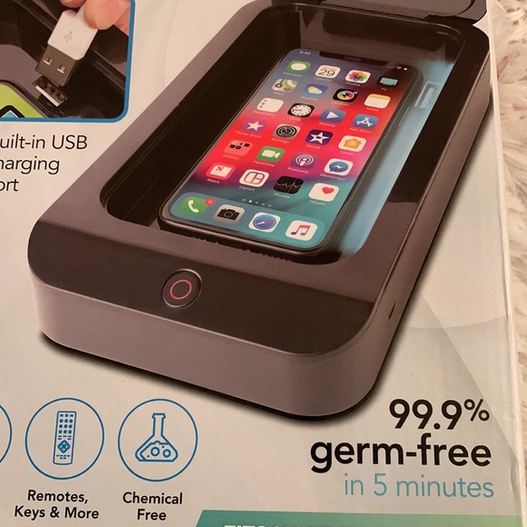 ✨✨🆕BRAND NEW ZEROGERM ULTRA-VIOLET LIGHT SMART PHONE 📱SANITIZER✨✨ - Picture 2 of 6